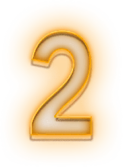 Number 2 - number - symbol - No Background PNG