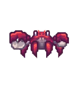 Pixel Spider-Man - red - High Resolution PNG