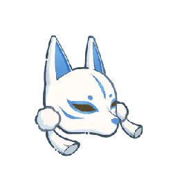White Fox Mask - mask - Lossless PNG