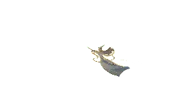 Sword-Wielding Fairy - long hair - Transparent Background PNG