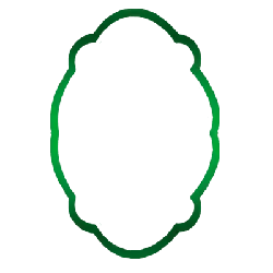 Green Glowing Outline - green - No Watermark PNG