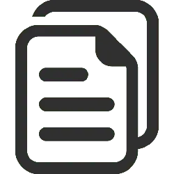 Document Icon - Transparent Background PNG