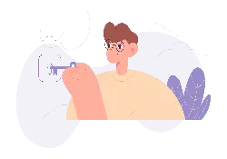 Man with Glasses - background - High Resolution PNG