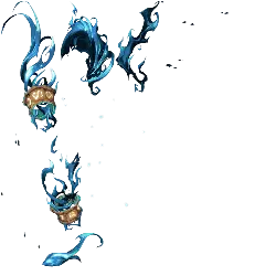 Blue Flame Ring - mysterious - No Watermark PNG