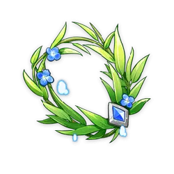 Blue Gem Wreath - gem - Free PNG