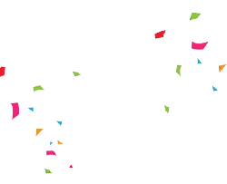 Colorful Confetti - celebration - Free PNG