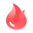 Fire Icon - Transparent Background PNG