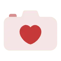 Heart Camera - camera - Transparent Layer PNG