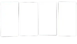 Blank Rectangles - simple - No Background PNG