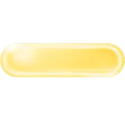 Pill - capsule - yellow - PNG