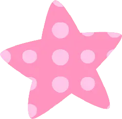 Pink Star - pattern - High Resolution PNG