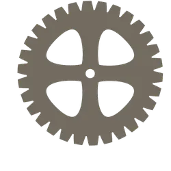 Gear - No Watermark PNG - mechanical