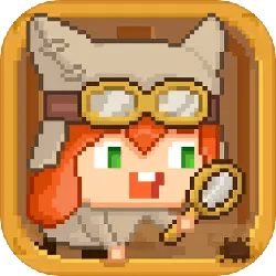 Pixel Owl Explorer - pixel art - Lossless PNG