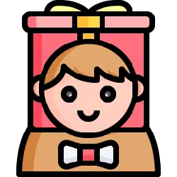 Gift Boy - smile - PNG Images