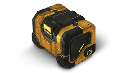 Futuristic Device - yellow - Lossless PNG