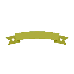 Gold Ribbon - holiday - heart - Free Download PNG