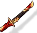 Flaming Sword - weapon - Free for Commercial Use PNG