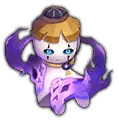 Little Witch - cartoon - No Background PNG