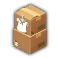 Cat in Box - packaging - PNG