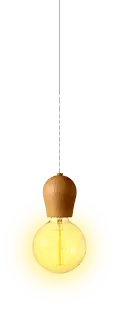 Wooden Pendant Light Bulb - lighting - Transparent Layer PNG