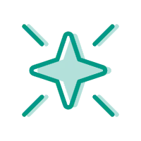 Green Star Pattern - logo - High Resolution PNG