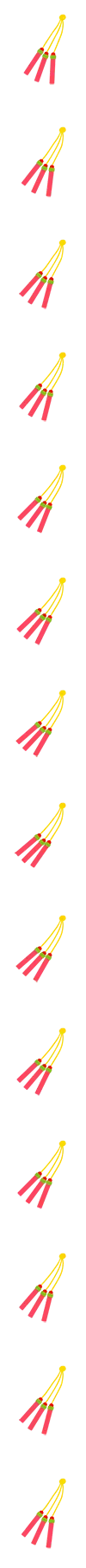 Firecrackers - yellow - High Quality PNG