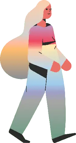 Gradient Color Character - gradient color - High Resolution PNG