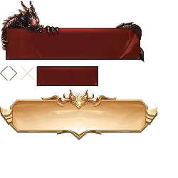 Dragon Decorative Frame - PNG