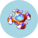 Colorful Drone - future - Transparent Layer PNG