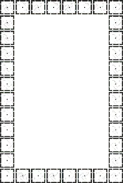 Geometric Pattern Border - geometric shapes - PNG