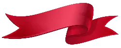 Red Ribbon - red - decorative item - Free PNG