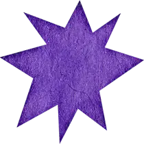 Purple Star Pattern - High Download Count PNG