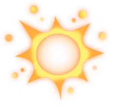 Sun - energy - glow - High Resolution PNG