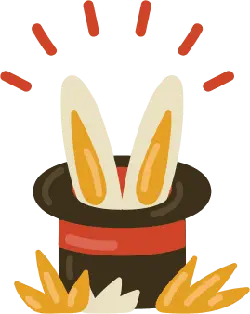 Rabbit coming out of a hat - hat - Free Download PNG
