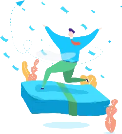 Celebrating Jumping Person - celebration - Free Download PNG