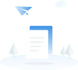 Paper Airplane and Document - design - High Resolution PNG