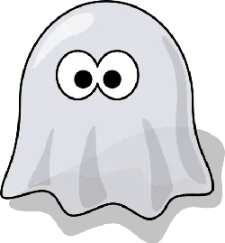 Ghost - gray - High Resolution PNG