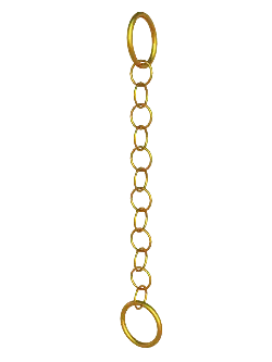Gold Chain - Transparent Background PNG