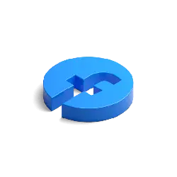 Blue Circular Logo - graphic - Lossless PNG