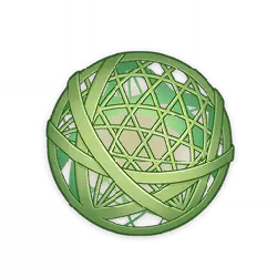 Geometric Art Sculpture - sphere - PNG Images