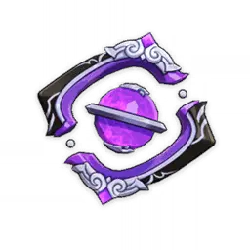 Purple Energy Ring - decoration - No Background PNG
