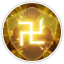 Golden Rune Emblem - magic - PNG Images