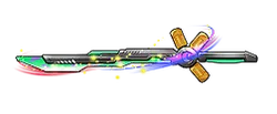 Colorful Lightsaber - future - Transparent Background PNG