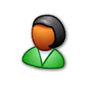 Green Person Icon - interface element - PNG Images