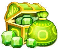Gem Chest - wealth - PNG Images