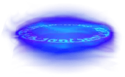 Blue Halo - halo - futuristic - Transparent Layer PNG