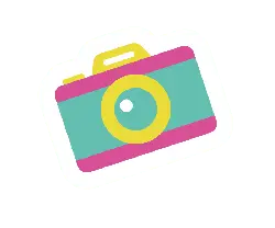 Colorful Camera - High Quality PNG