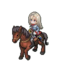 Knight Girl on Horseback - girl - High Resolution PNG