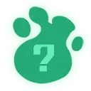 Green Pawprint Pattern - green - Transparent Background PNG