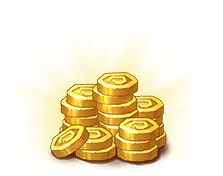 Gold Coins Stack - game item - Lossless PNG